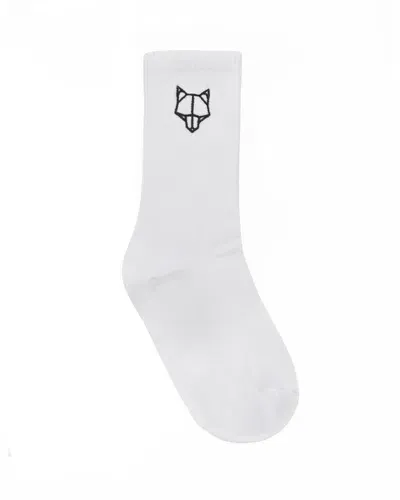 Naked Wolfe Man 1 Pack Mens Socks White