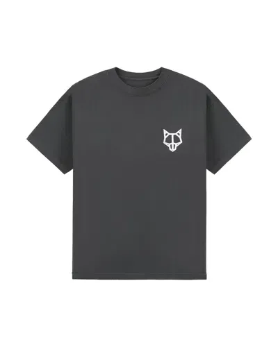 Naked Wolfe Man Classic T-shirt Dark Grey In Black