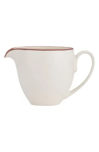 Nambe Taos Creamer Onyx In White