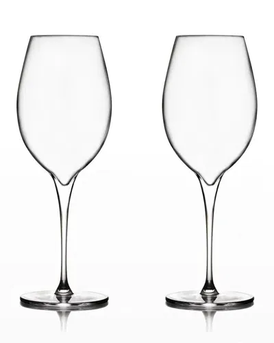 Nambe Vie Pinot Grigio Glasses, Set Of 2 In Transparent