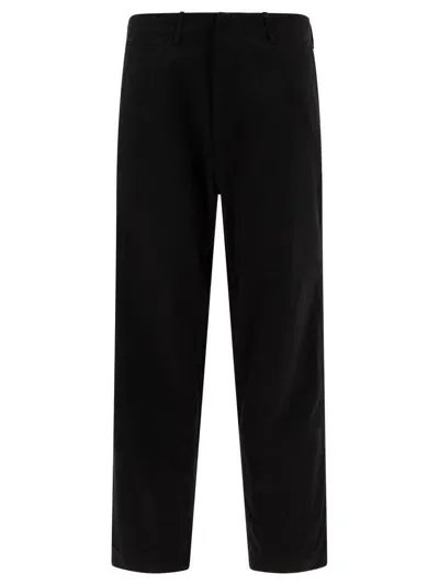 Nanamica Straight-leg Trousers In Black