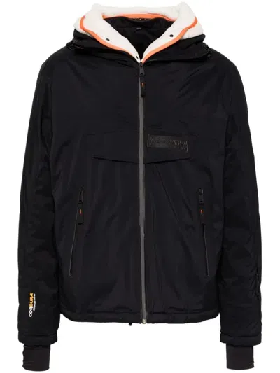 Napapijri Rainforest Tech Ski Jacket In Black