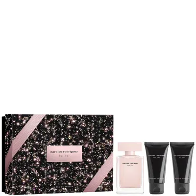 Narciso Rodriguez For Her Eau De Parfum 50ml Set In White