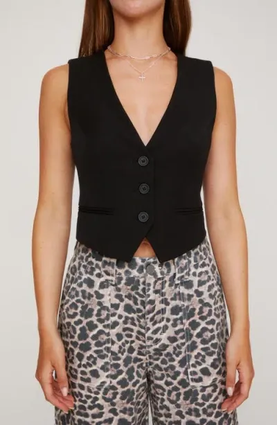 Nasty Gal Essentials Vest In Black