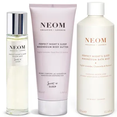 Neom Perfect Night's Sleep Bundle (worth £101) In White