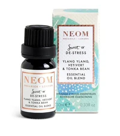 Neom Ylang Ylang, Vetivert & Tonka Bean Essential Oil Blend In White