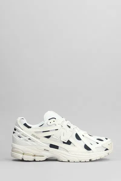 New Balance 1906r Sneakers In White Leather And Fabric