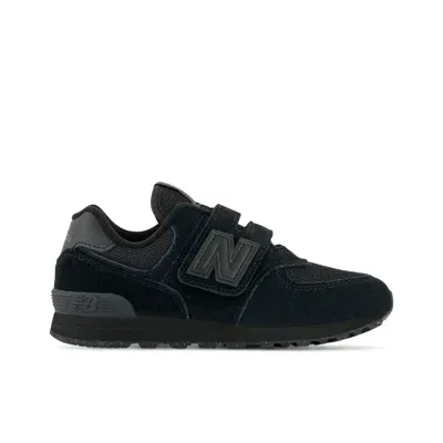 New Balance ' 574 Core Hook & Loop In Black