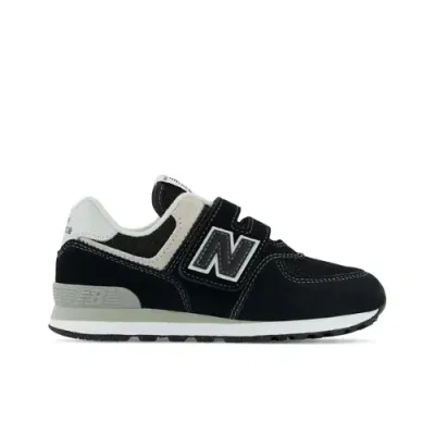 New Balance ' 574 Core Hook & Loop In Black