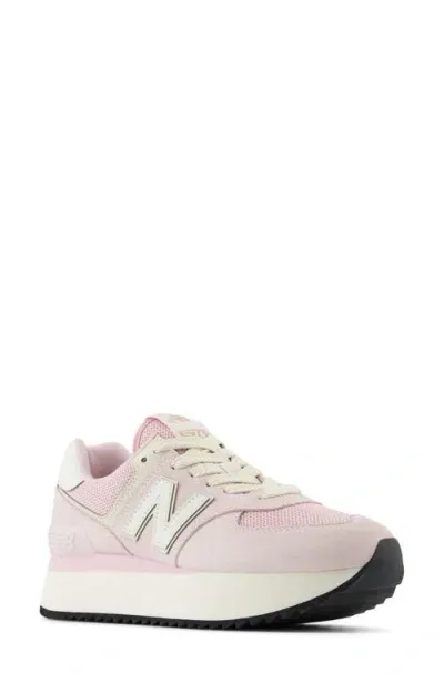 New Balance 574 Sneaker In Mid Century Pink