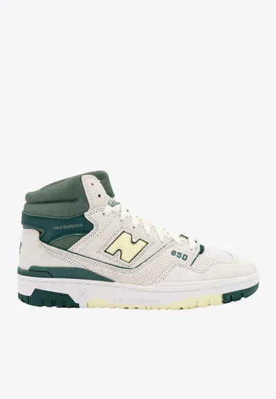 New Balance 650 High-top Sneakers In White