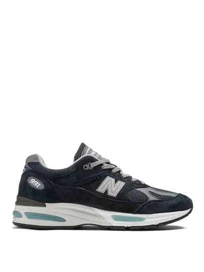 New Balance Made In Uk 991v2 Sneakers In Dark Blue