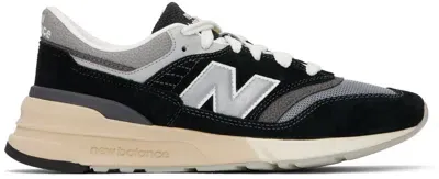 New Balance 997r Suede Sneakers In Black