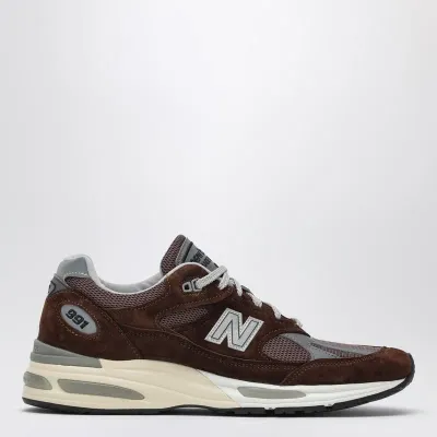 New Balance Brown Sneaker Made In Uk 991v2