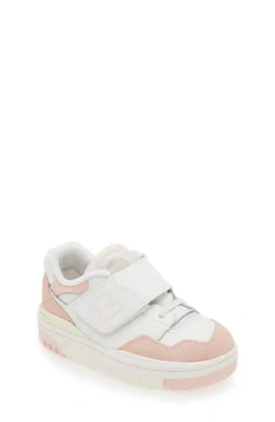 New Balance Kids' 550 Touch-strap Sneakers In White