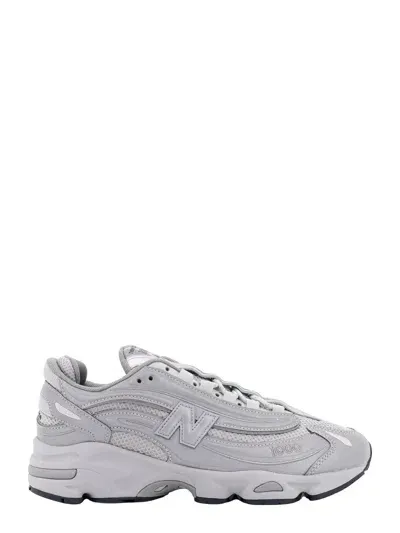 New Balance Leather And Mesh Sneakers In Gray