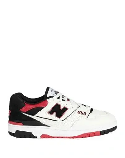 New Balance 550 Panelled-design Sneakers In White