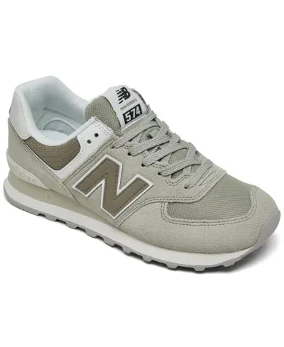 New Balance 574 Sneaker In Olivine