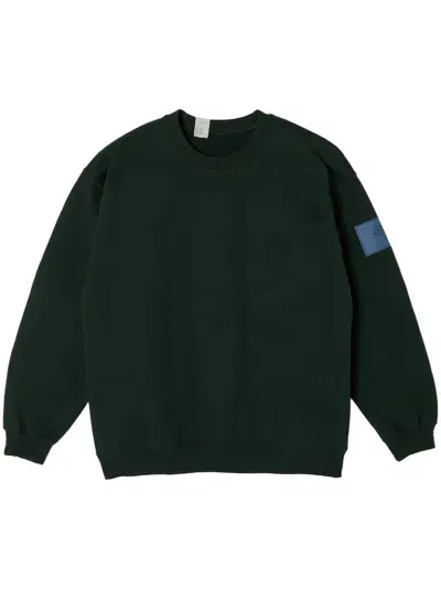 N.hoolywood Logo-appliqué Sweatshirt In Green