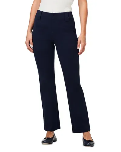 Nic + Zoe Nic+zoe Demi Bootcut Ankle Pants In Dark Indigo