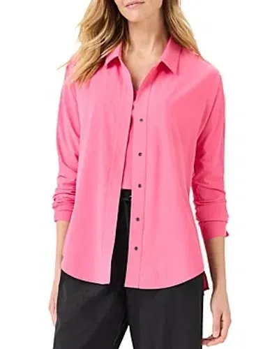 Nic + Zoe Nic+zoe Tech Stretch Shirt In Pure Pink