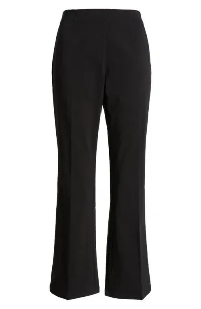 Nic + Zoe Nic+zoe Wonderstretch Ankle Flare Pants In Black Onyx