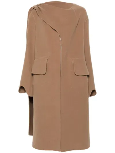 Niccolò Pasqualetti Gesto Coat In Neutrals