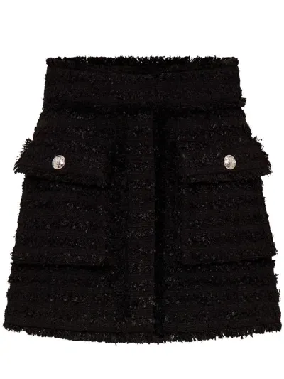 Nicholas Angie Mini Skirt In Schwarz