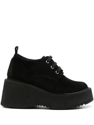 Nicole Saldaã±a Demi Platform Sneakers In Black