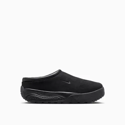 Nike Acg Rufus Mule In Black/black-summit White-hot Curry-lt Bone-univ Re