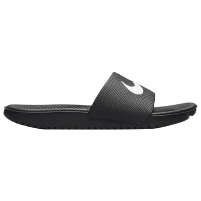 Nike Boys Preschool   Kawa Slides In White/black