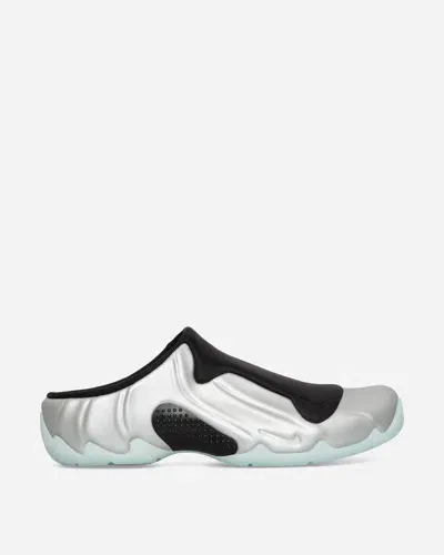 Nike Clogposite Mules Chrome / Black In Grey