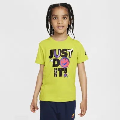 Nike "express Yourself" Little Kids' "just Do It" T-shirt In Green