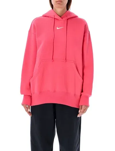 Nike Sportswear Phoenix Fleece Oversized Hoodie In Pink