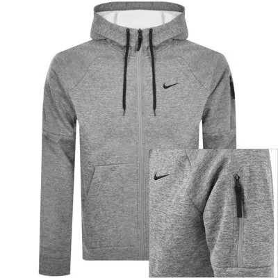 Nike Training Therma Fit Hoodie Grey In Gray