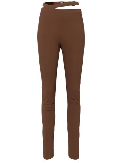 Nike X Jacquemus Skinny Trousers In Brown