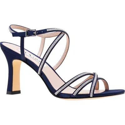 Nina Anna Sandal In New Navy