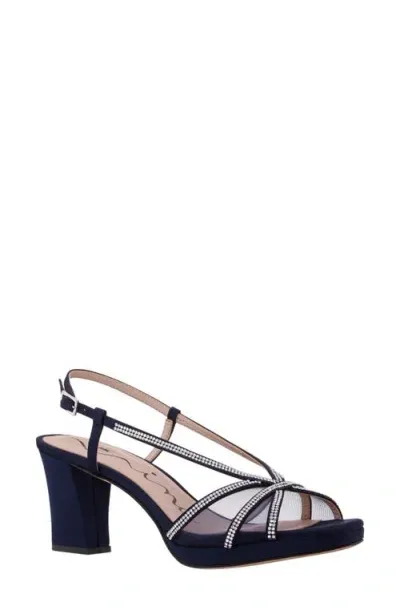 Nina Bonney Sandal In Navy