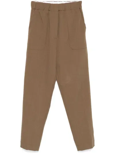 Nine In The Morning Blake Trousers In Brown