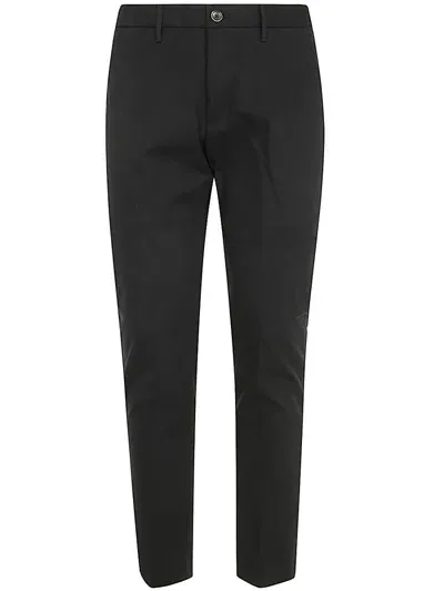 Nine In The Morning Easy Chino Slim Man Trousers Clothing In Black