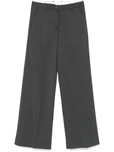 Nine In The Morning Nadia Trousers In Grey