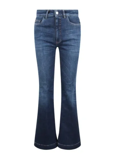 Nine In The Morning Paolie Flare Jeans In Blue