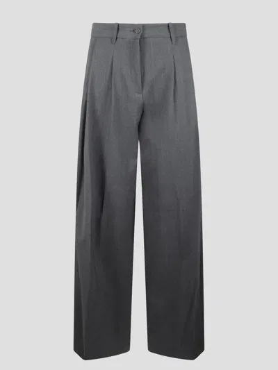 Nine In The Morning Petra Trousers In Grey