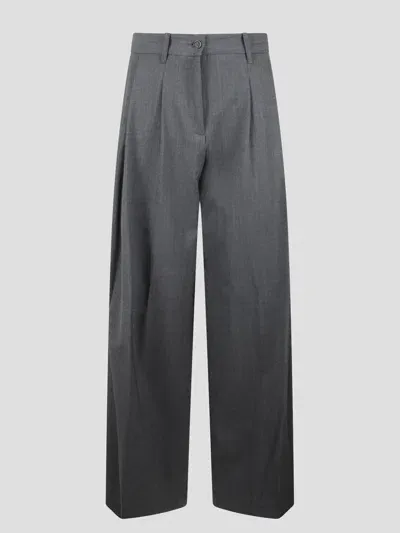 Nine In The Morning Petra Trousers In Gray