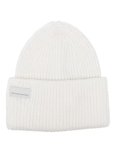 Nine In The Morning Umi Beanie In White