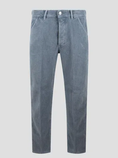 Nine In The Morning Workover Corduroy Pant In Blue