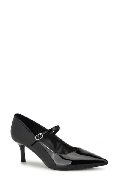 Nine West Hadey Pointed Toe Mary Jane Pump In Black