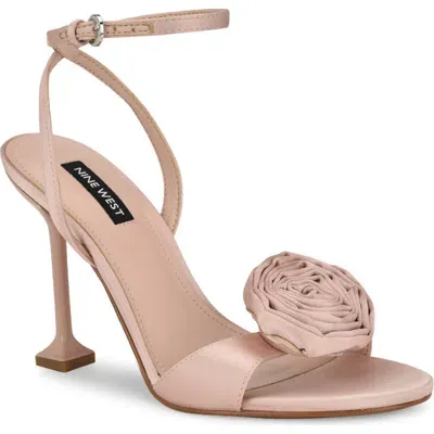 Nine West Neve Ankle Strap Sandal In Pink