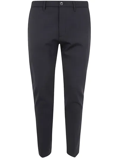 Nine:inthe:morning Easy Chino Slim Man Trousers Clothing In Black