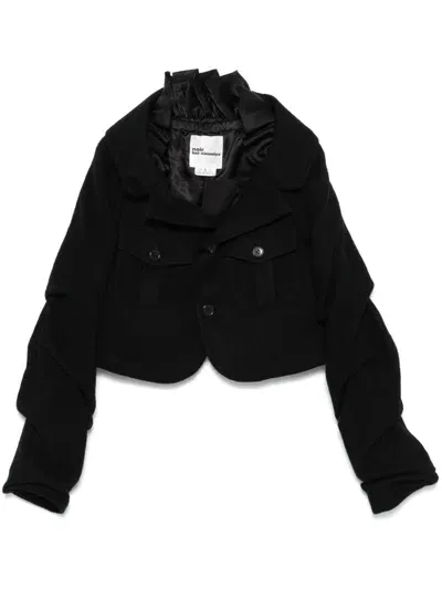 Noir Kei Ninomiya Wool Jacket In Black